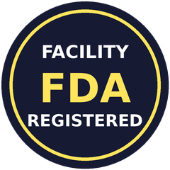 FDA-Registered Facility seal